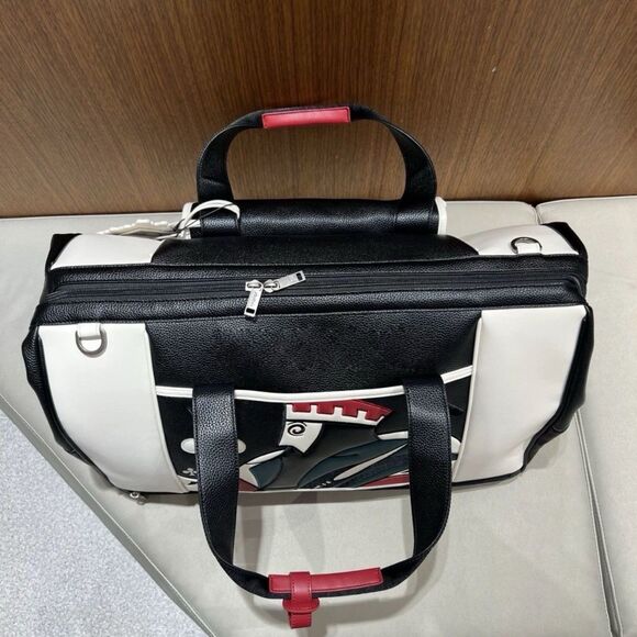 Malbon Fashion Golf Boston Bag Shoes Bag Weekender Carry-On - Picture 3 of 10